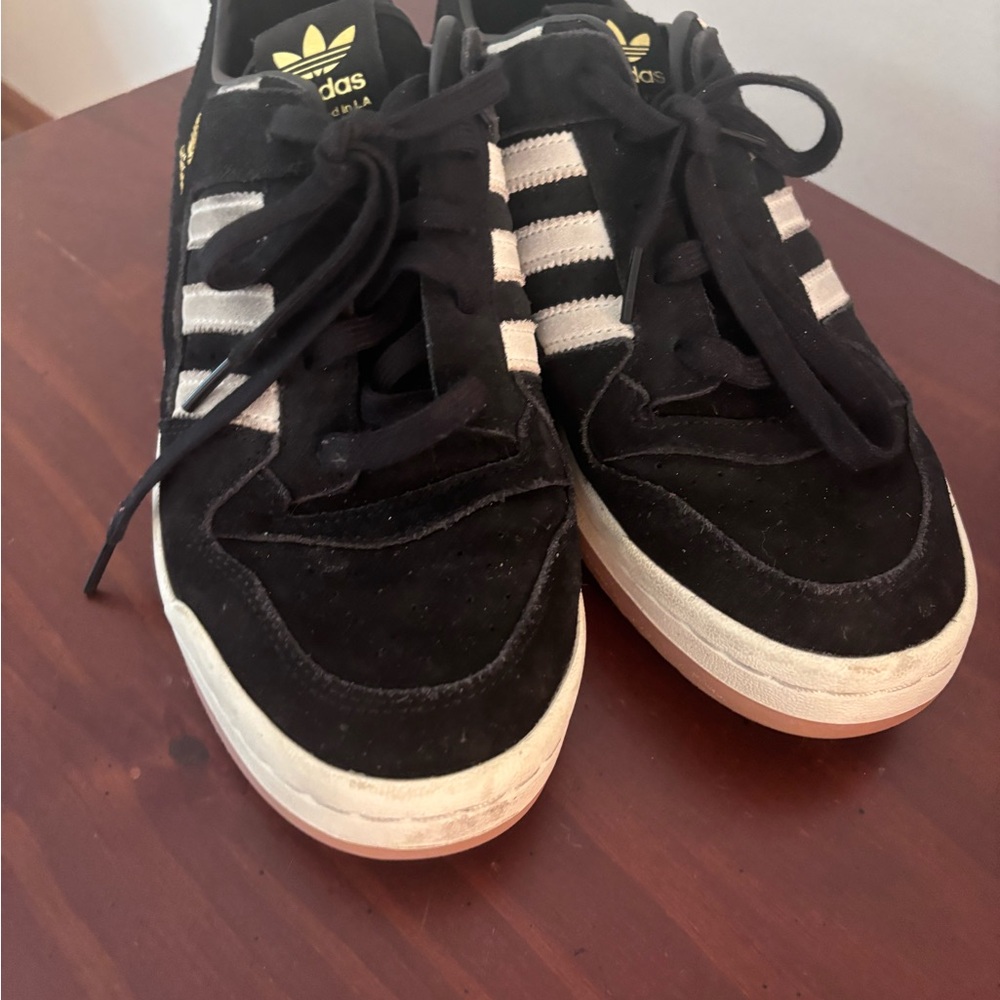 Adidas Black and White Sneakers